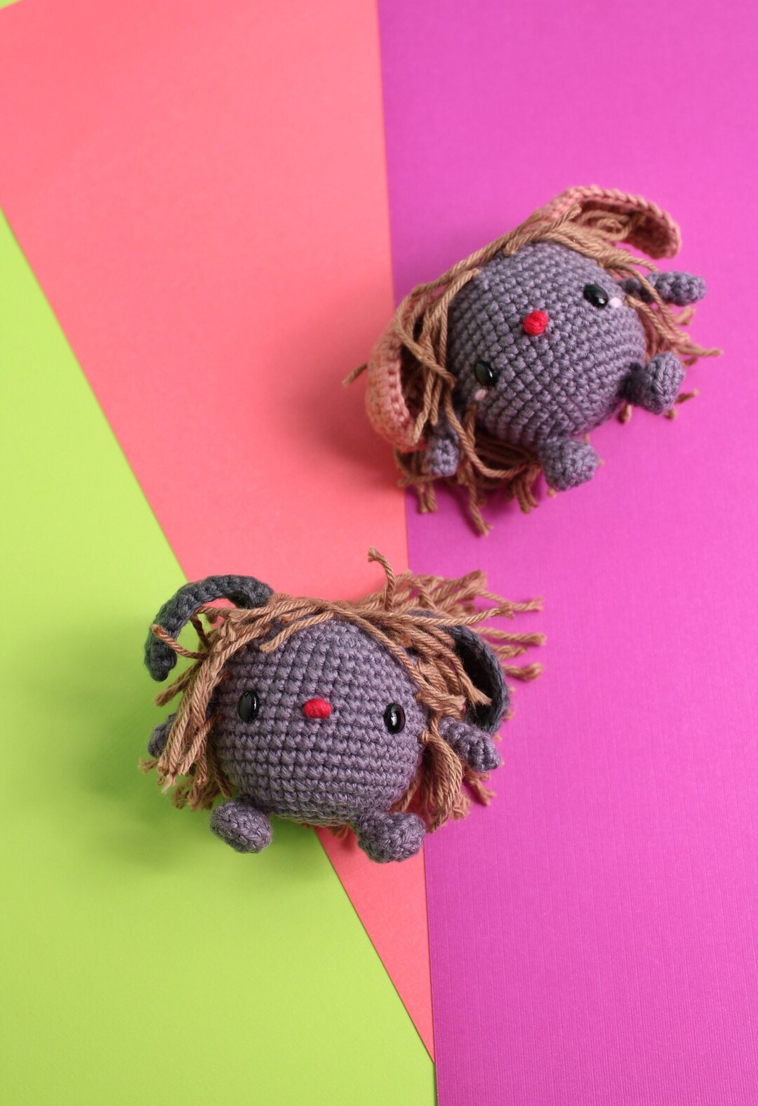 Beginner Crochet Big Comfy Couch Dust Bunnies 2.5 Etsy