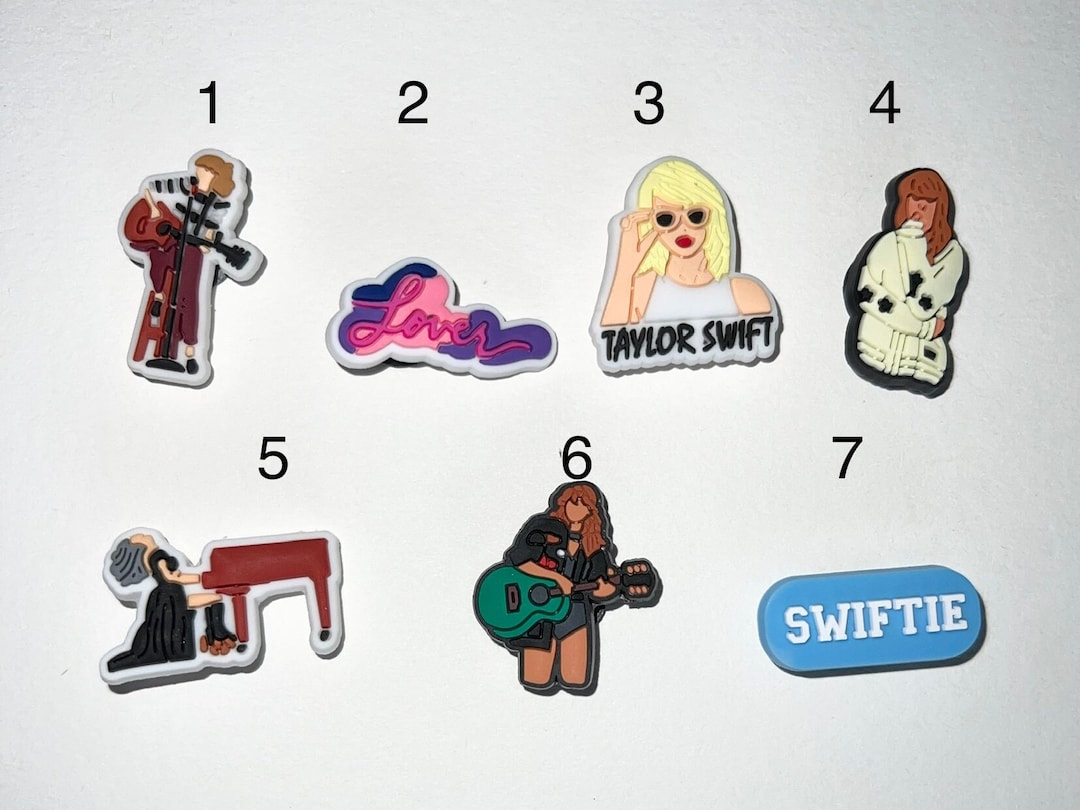 Taylor Swift Croc Charms Swiftie Jibbitz Decorative Shoe Etsy UK