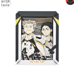 Paper Theater Volley Ball Anime Shoyo Hinata Tobio Etsy Paper Theater Volley Ball Anime Shoyo Hinata Tobio Etsy