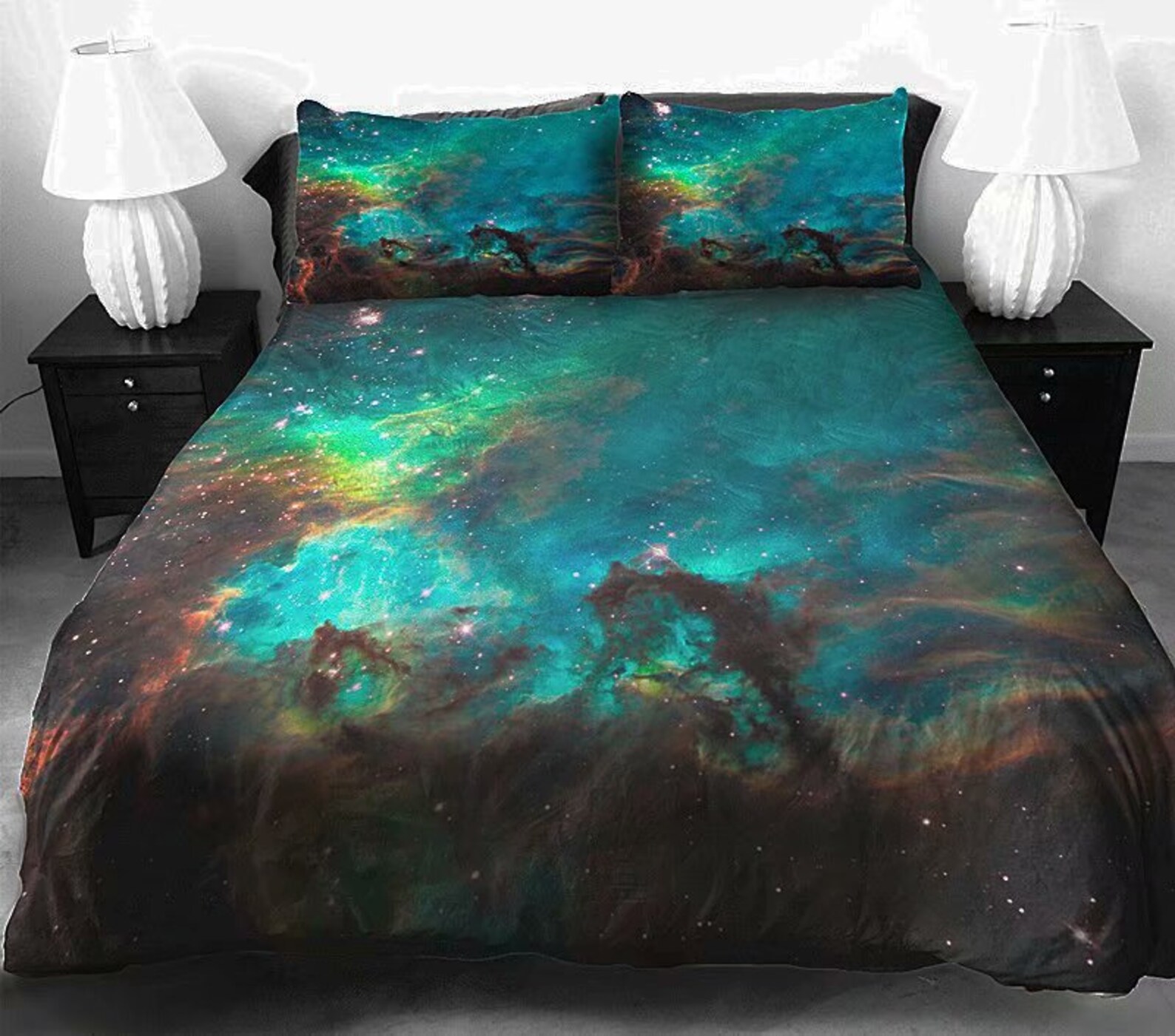 Galaxy Duvet cover setGalaxy bedding set Twin SizeGalaxy Etsy