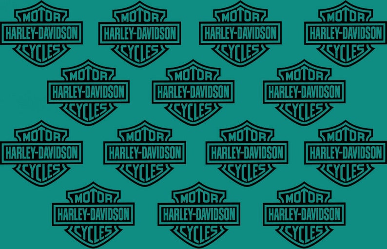 harley davidson cotton fabric
