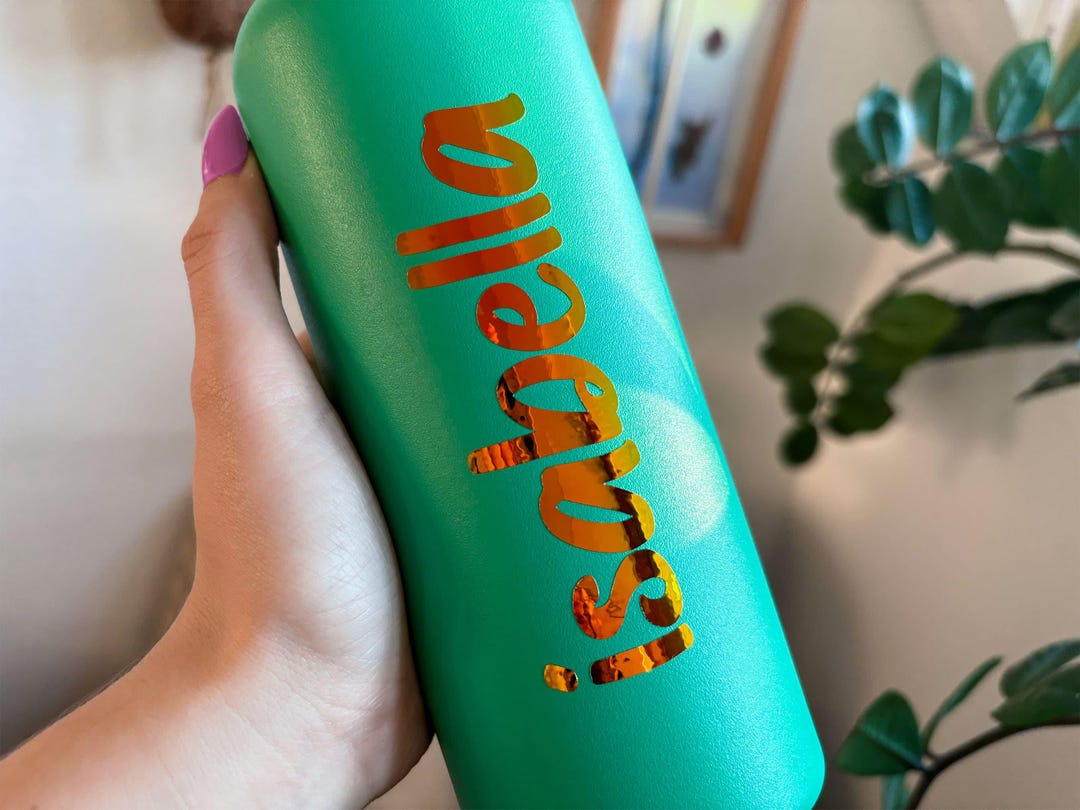 Personalized Name Sticker Waterbottle Name Stickers Waterproof, Custom ...