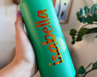 Personalized Name Sticker Waterbottle Name Stickers Waterproof, Custom namesticker, Personal Name Decals, Custom Name Sticker s Water Bottle