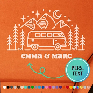 Vinyl Decal Personalized Gift, Car Sticker, Car Decal, Van Gift, Caravan Gift, RV Camper Sticker, Custom Name Sticker, Cuteful Stickers