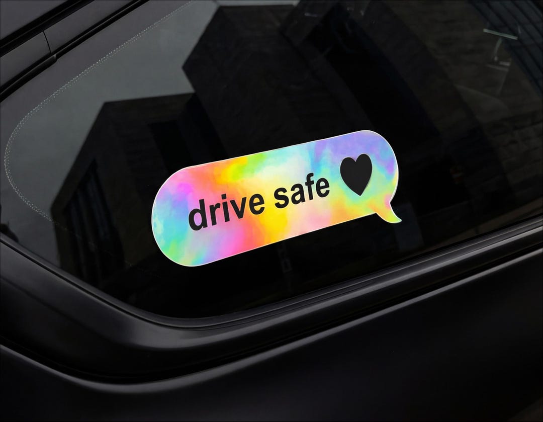 Car Sticker, Drive Safe Sticker, Car Decal, Cute Sticker, JDM Sticker ...