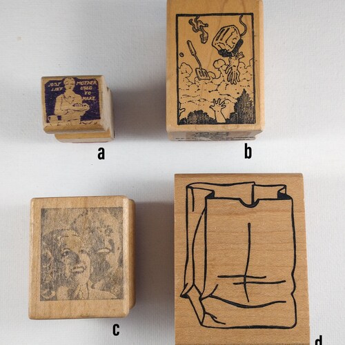 Home Vintage Rubber Stamps Etsy