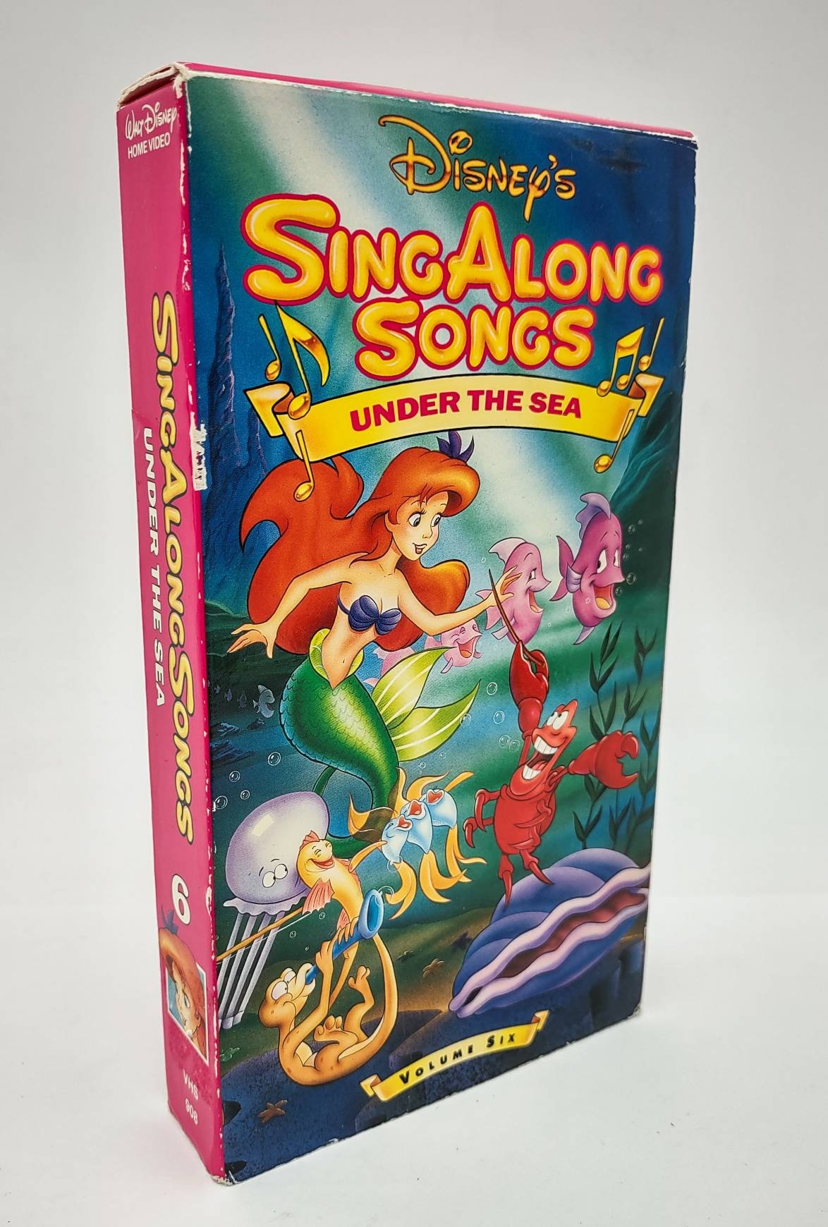 1990 Disney's Sing Along Songs Under the Sea Volume 6 Etsy Canada