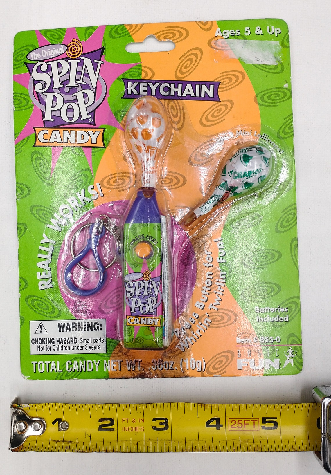 The Original Spin Pop Keychain Vintage Oddzon Inc. Etsy