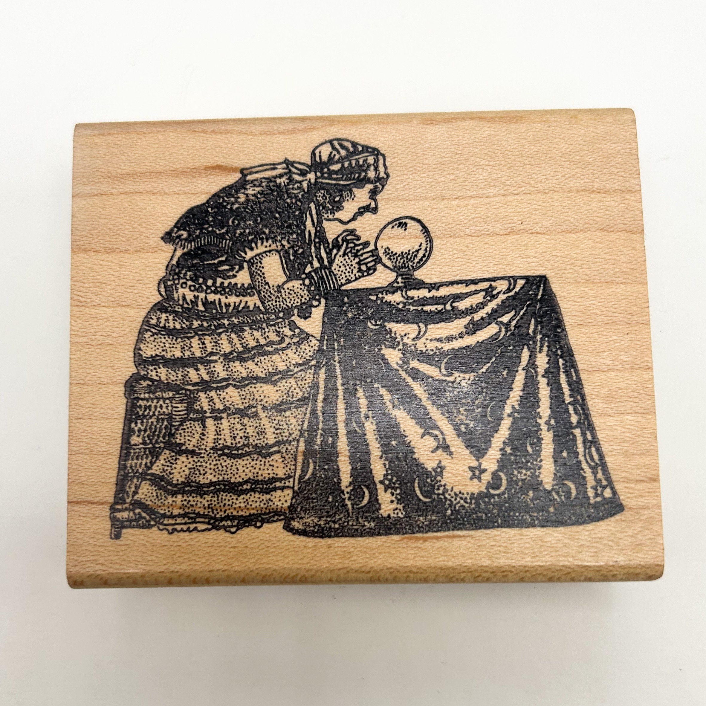 The High Priestess Tarot Card Rubber Stamp for Stamping Crafting Planners