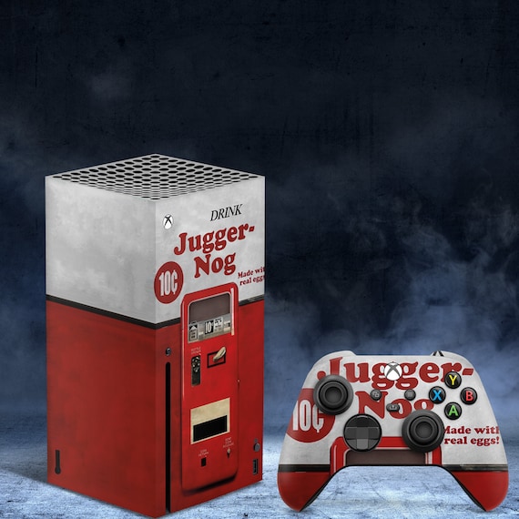 Juggernog Drinks Machine Xbox One X Skin Xbox One S Jugger-nog Pattern Skin Xbox  360 Xbox Series S Xbox Series X Vinyl Skin Console Decal 