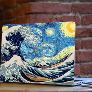 Japanese Art skin The Great Wave off Kanagawa decal for Laptop Vinyl Decal Dell Hp Lenovo Asus Chromebook Acer Laptop Stocker For Any Laptop