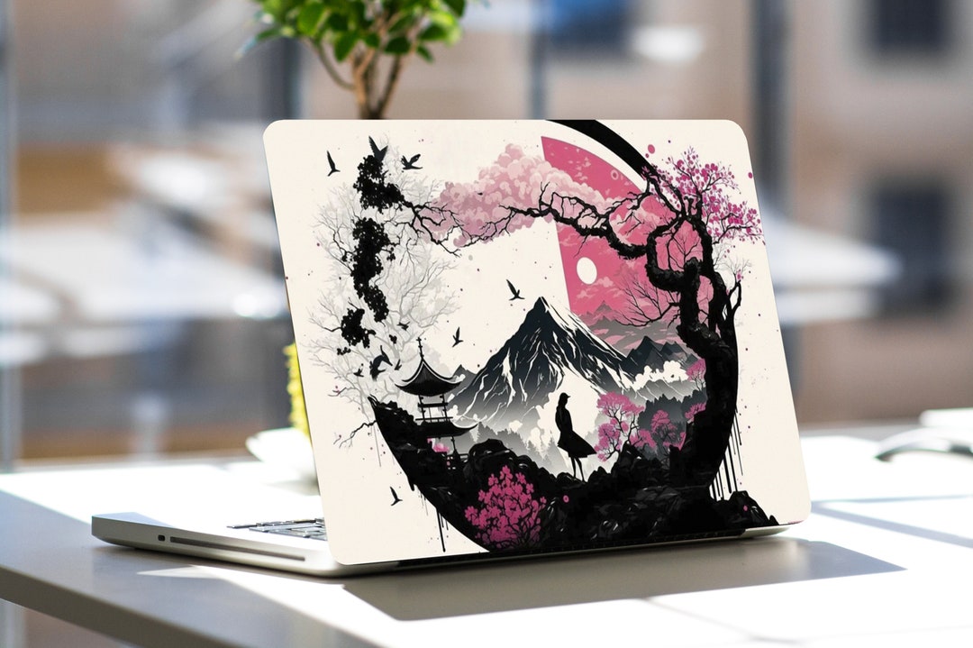 Japan Skin for Laptop Japanese Art Notebook Vinyl Decal Asus Chromebook ...