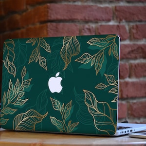Nature Leaves MacBook Skin 13 Golden Foliage MacBook Air 11 Cover Mac Pro 15 inch Cover MacBook Air 11 Decal MacBook Pro 13 2020 Vinyl Skin