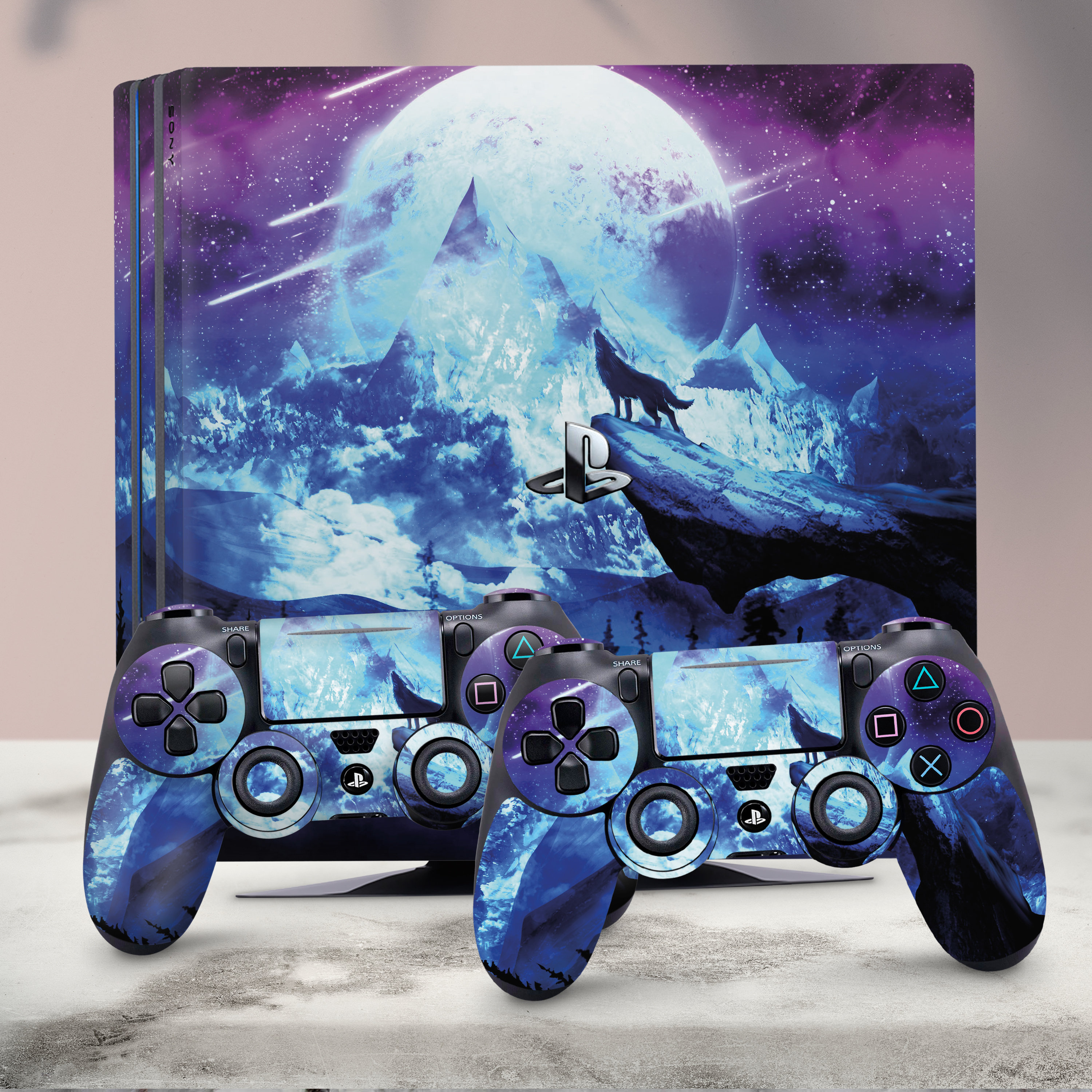 Skin PS4 Controller Skin PS4 Sticker Ps4 Colorful Ps4 Spider PS4 Slim Gift  for Girl,gift for Child,gift for Boyfriend 