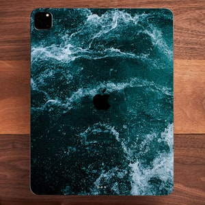 Lila sjö nattlandskapsmönster iPad Pro 12.9" Gen3/4/5 dekal iPad 2021 tangentbord iPad 11" Gen 1/2/3 Magic Keyboard vinylskal Smarta tangenter