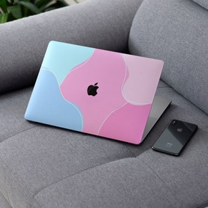 Colorful MacBook Decal MacBook Pro Skin MacBook Retina 13 Sticker Macbook air sticker Gradient Skin Pink MacBook skin Gift for her