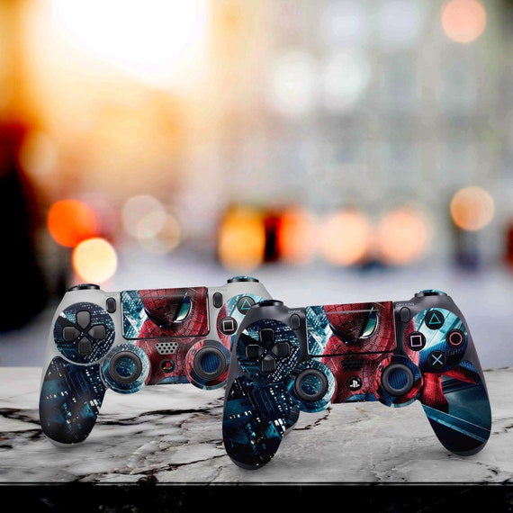 Skin PS4 Controller Skin PS4 Sticker Ps4 Colorful Ps4 Spider PS4 Slim Gift  for Girl,gift for Child,gift for Boyfriend 