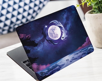 Fish Laptop Skin Sticker Notebook Vinyl Decal Animal Dell Hp Lenovo Asus Chromebook Acer Laptop Decal Cover Skins For Any Laptop Stickers