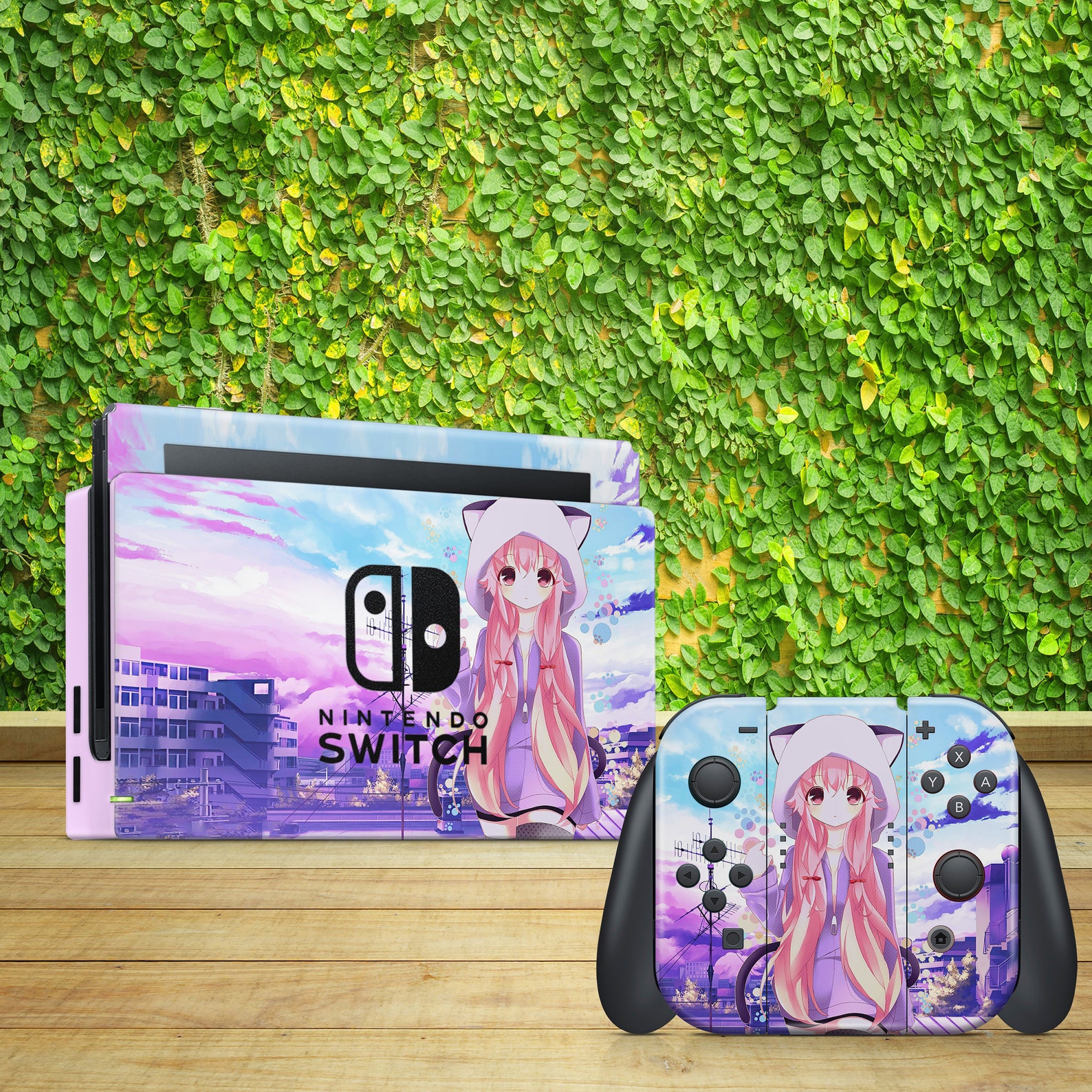 Nintendo Switch Skin Dock Console Skin Gaming Gift for Girl Etsy