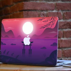 MacBook Skin Japan MacBook Skin Cherry Blossom MacBook Pro 15 Skin Spring MacBook 12 Skin Illustration Skin Macbook Air 13 Macbook Pro 2019