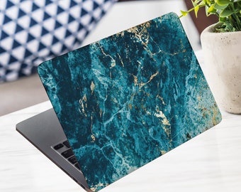 Laptop Stickers/Laptop Vinyl Decal for Dell Hp/Lenovo/Asus/Chromebook/Acer/Laptop Sticker/Any Laptop Cover/blue marble Skin