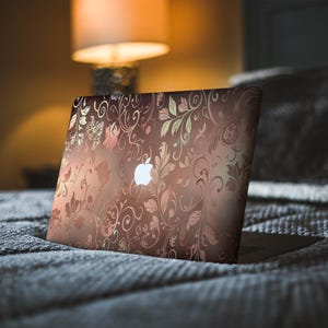 Pink Marble MacBook Air 15 Skin Floral MacBook Pro 14 16 MacBook Air Skin MacBook Pro 13 New Skin MacBook Air 13 Decal MacBook Skin trendy