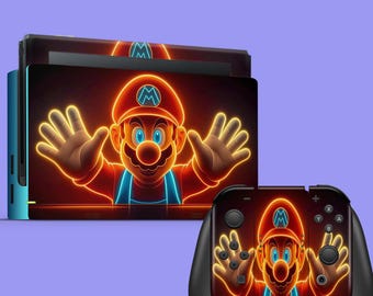 レトロオレンジのNintendo Switchスキン - Etsy 日本