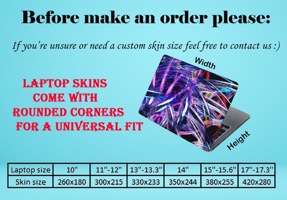 Astrology Laptop Skin Notebook Texture Vinyl Dell HP Envy Lenovo Asus Vivobook Acer Spin Decal Full Coverage Skin Sticker Trendy