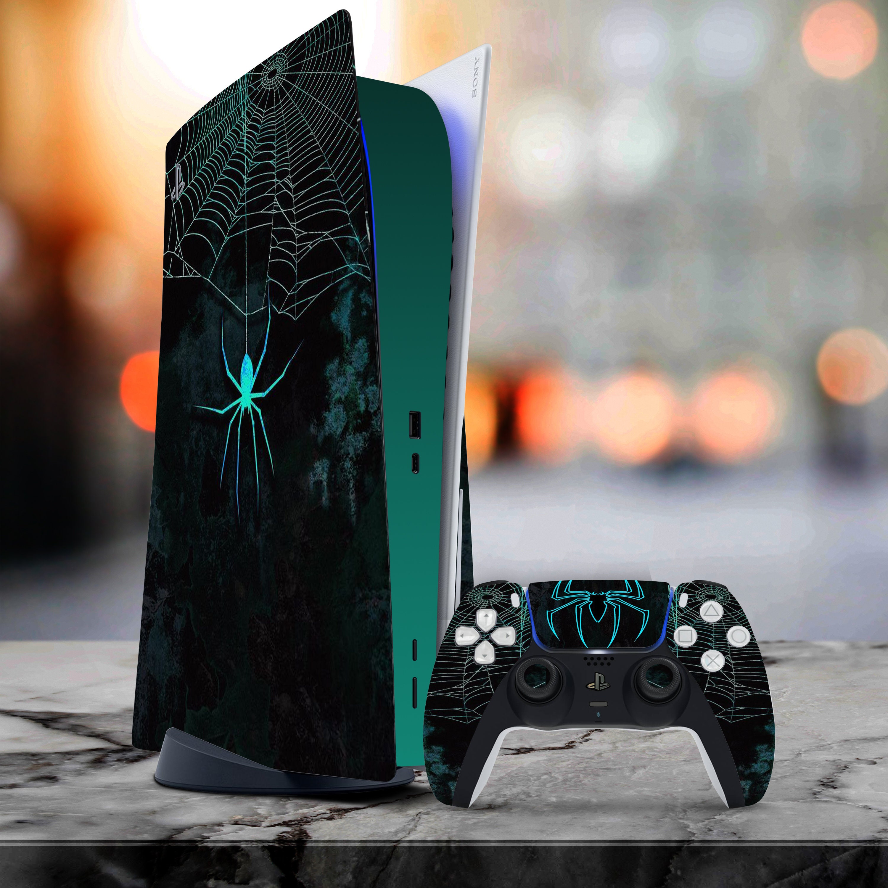 PS5 Themed Decal Sticker Wrap For Disc Edition Console - Call Of