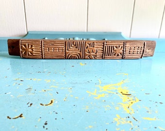 Antique | {Rare} Asian-Inspired Cookie Mold
