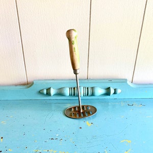Antique | Metal & Wood Masher