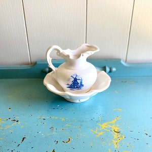 Antique | McCoy Delft Picher & Basin