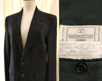 VALENTINO ダブルブレストスーツ（ラメ入り） 80年代