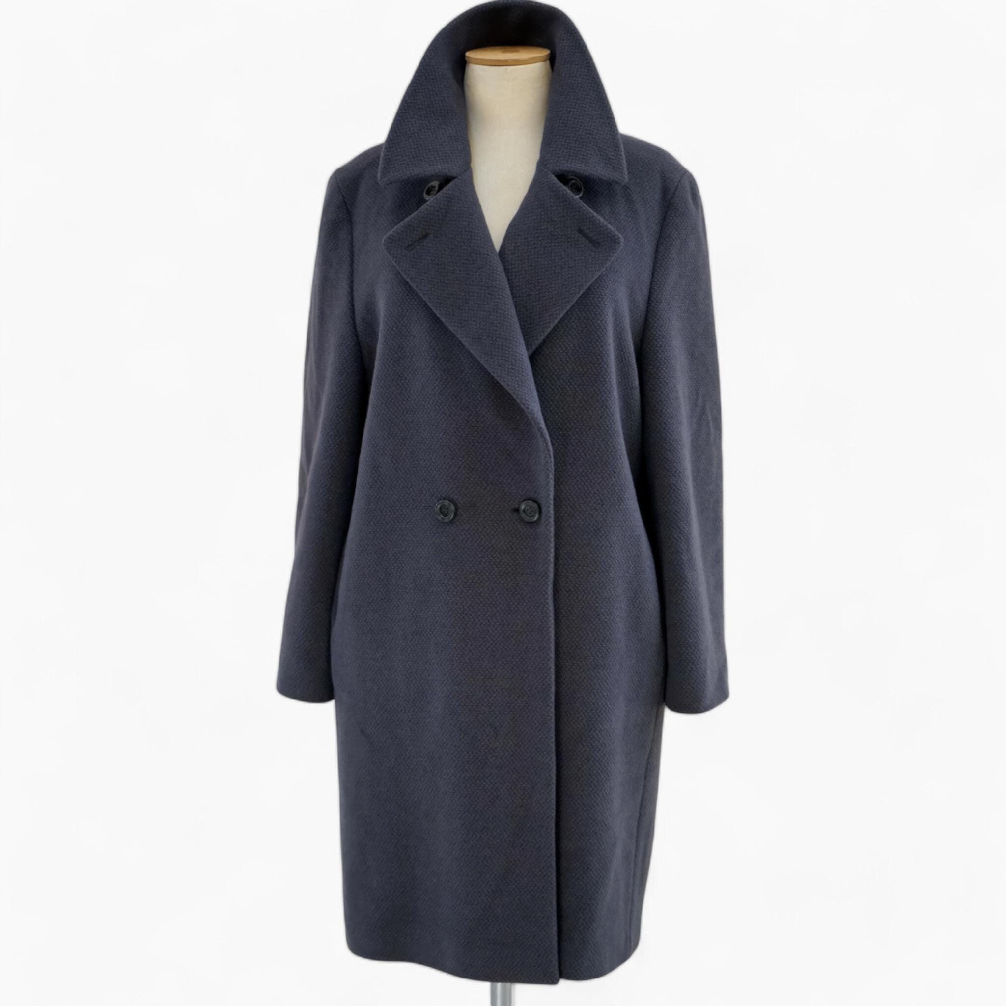 ジャケット・アウター super long coat wool \"ANGORA wool \" Long Angora Wool Vintage Coat - Etsy