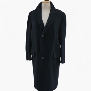 ARNYS PARIS コート ARNYS PARIS Black Bespoke Coat. 60's French Haute Couture Black