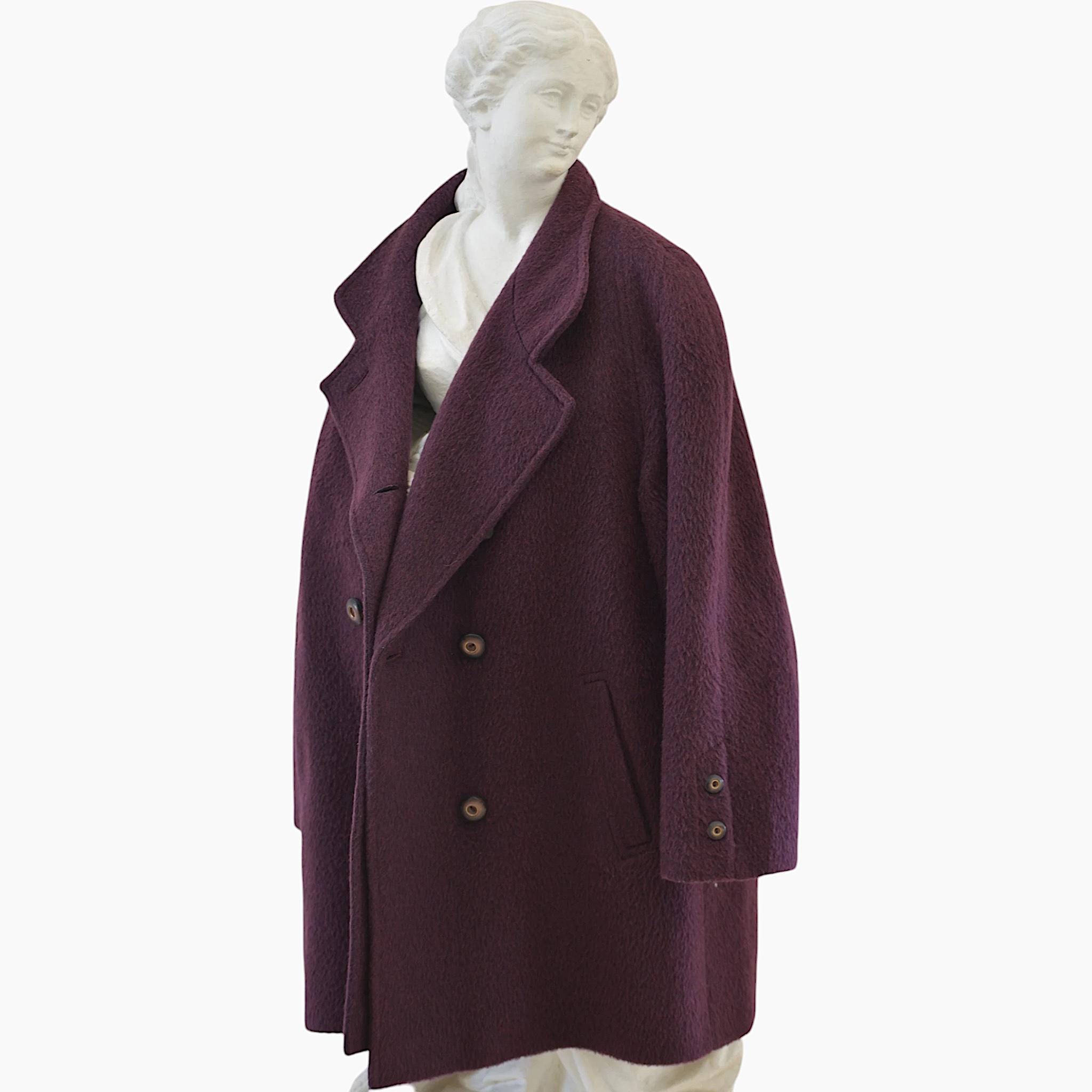 Your Sixth Sense. Vintage Lama-mohair-wool Overcoat. Women Your Sixth Sense. Vintage Lama-mohair-wool Overcoat. Women