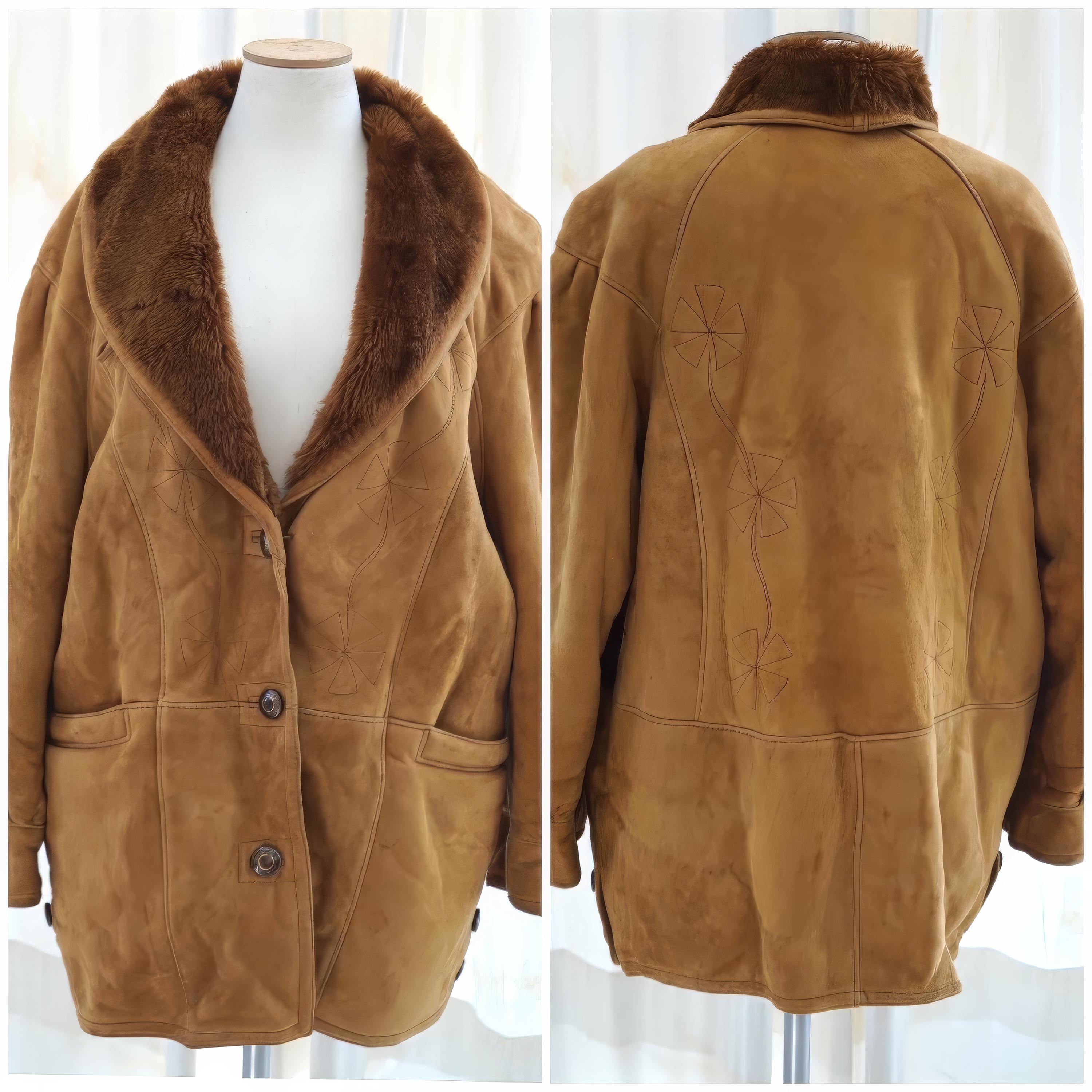 アキティ♡SHEEP MOUTON LONG COAT Mouton Long Coat - Etsy