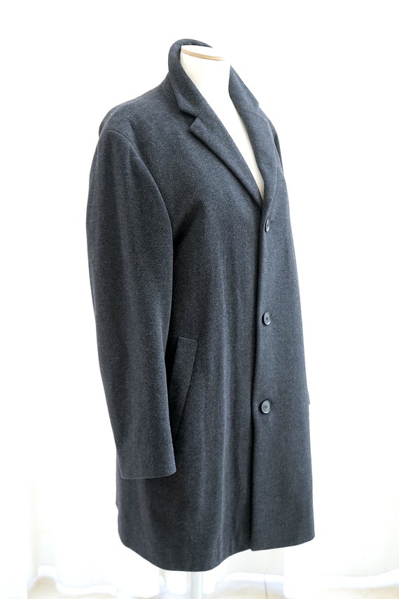 Men's Hugo Boss Virgin Wool Coat. Gray Gentleman'… - image 4