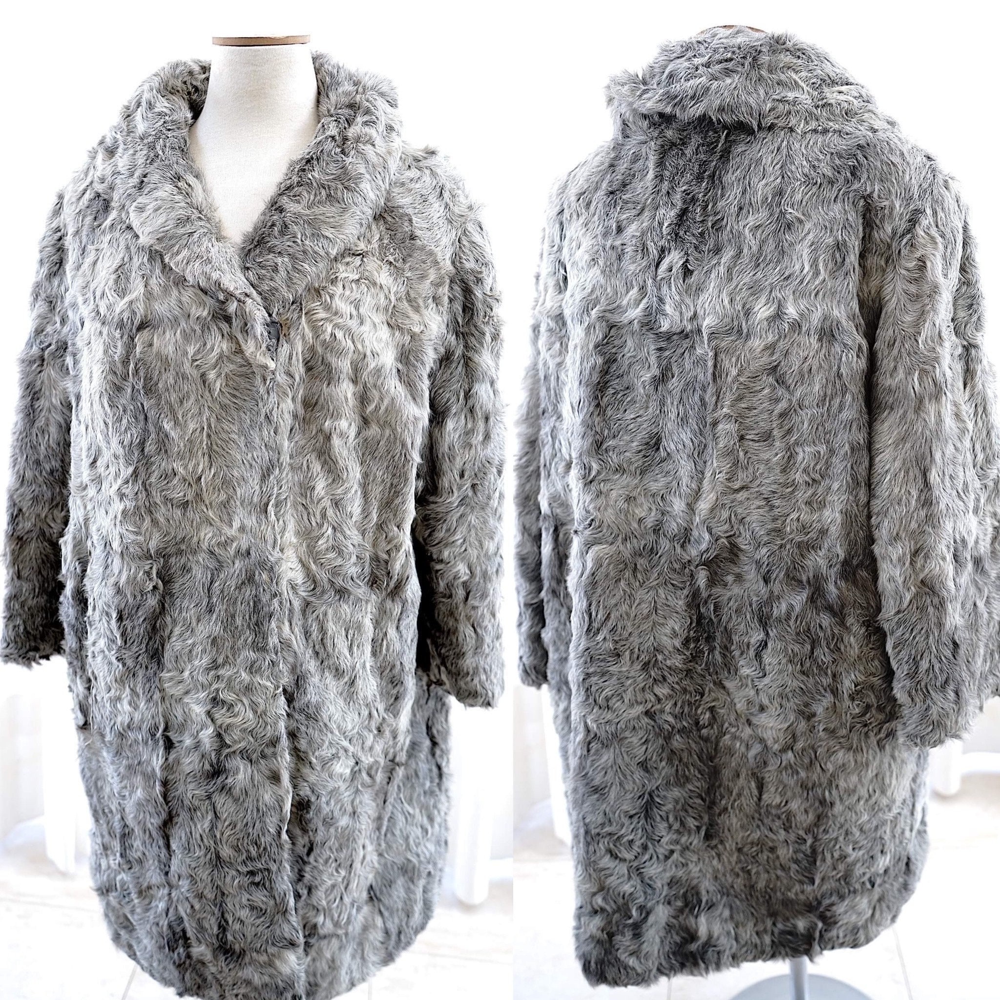 Arctic Wolf Classic Faux Fur Robe | Men's