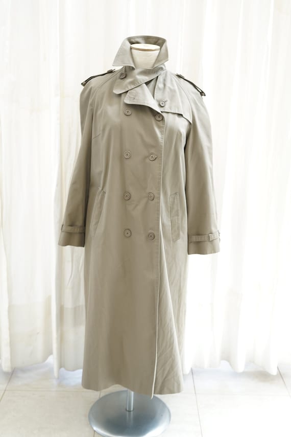 ジャケット・アウター 00s 5351pour les hommes trench coat Y2K Khaki Trench, Belted Long Trench Coat Women, Vintage Men Trench