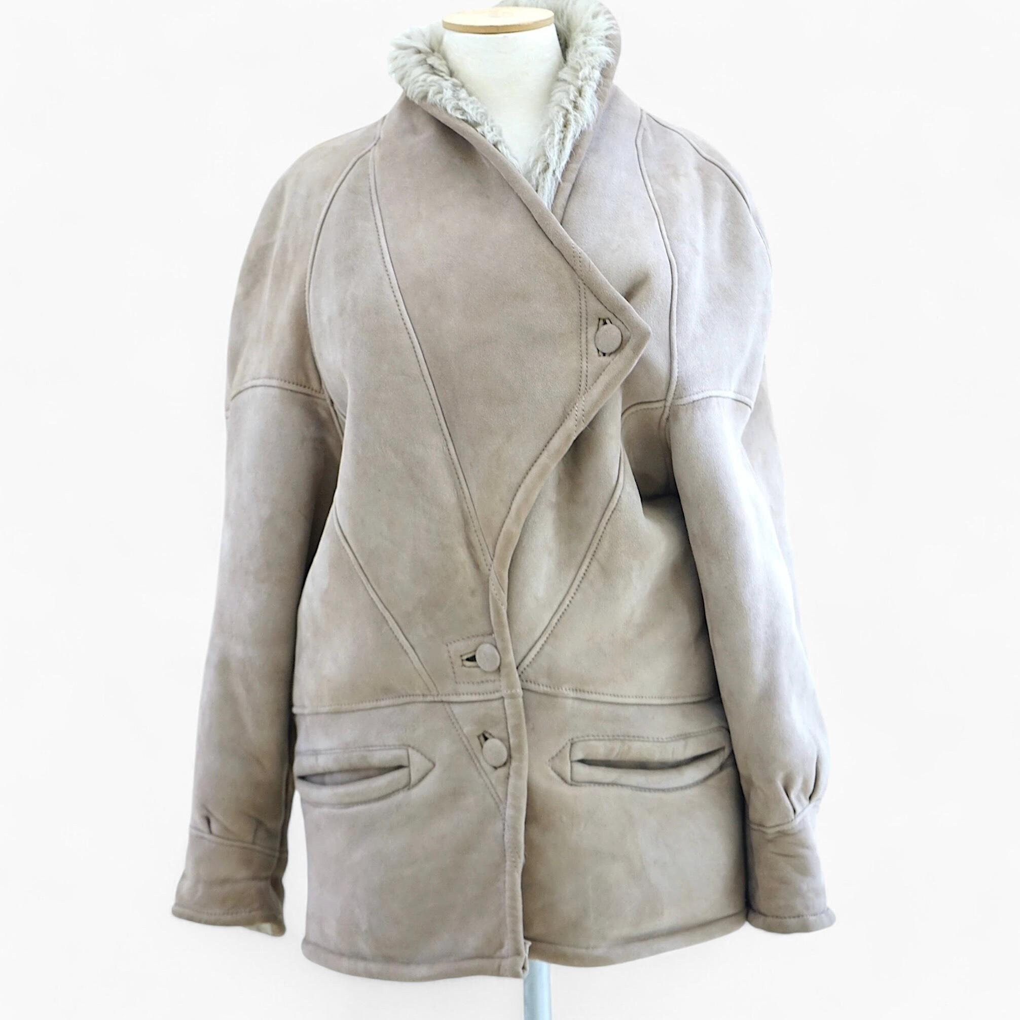 ✓80s vintage lamb leather double jacket ✓80s vintage lamb leather double jacket