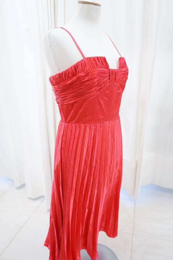Vintage Passion Red Dress. Ruby Red Infinity Open… - image 7