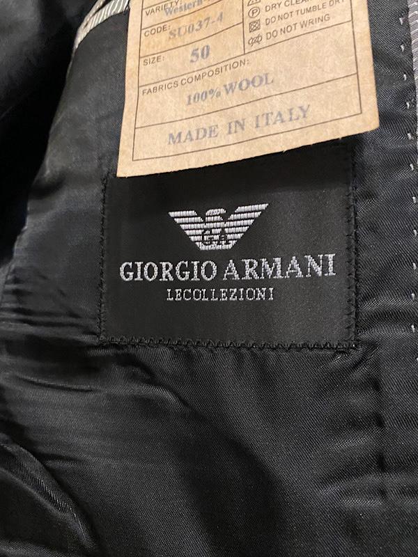 ジャケット・アウター 80s GIORGIO ARMANI wool/linen jacket BLK Giorgio Armani NEW Vintage 80s / Giorgio Armani Blazer