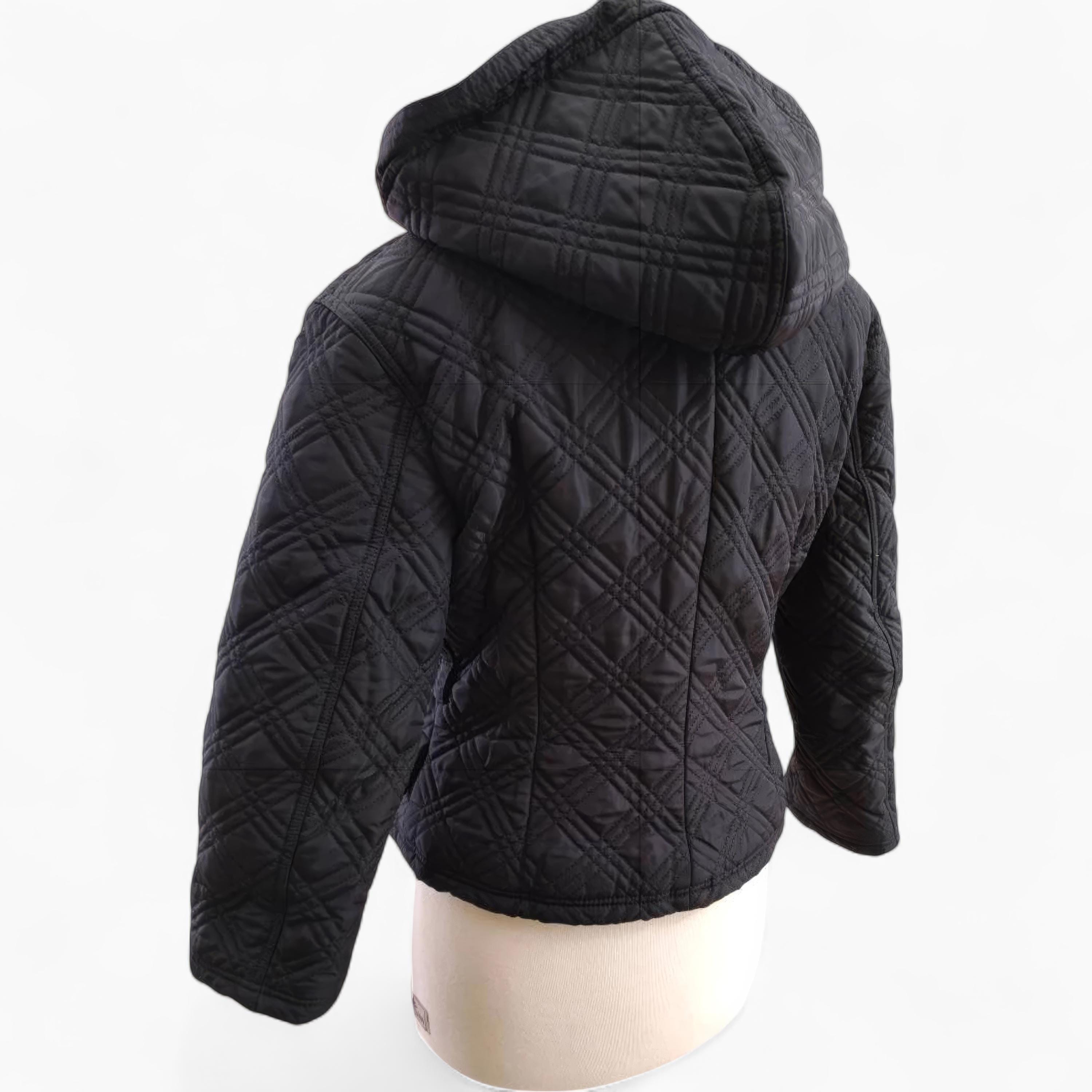 Vintage Gianni Versace Black Black Quilted Jacket – Quilted
