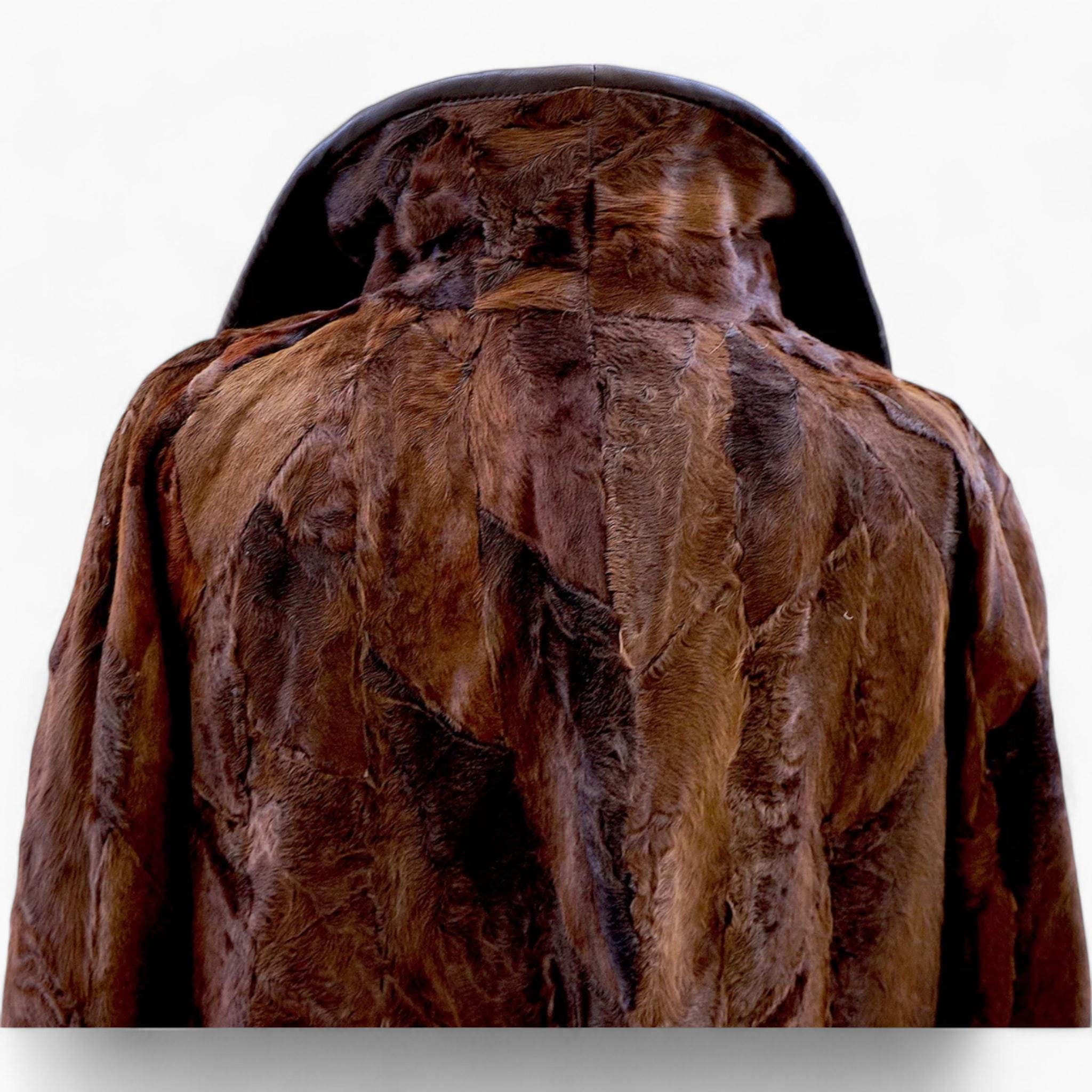 Women's Real Fur Coat Ranch Horse Hair Jacket/coat Premium