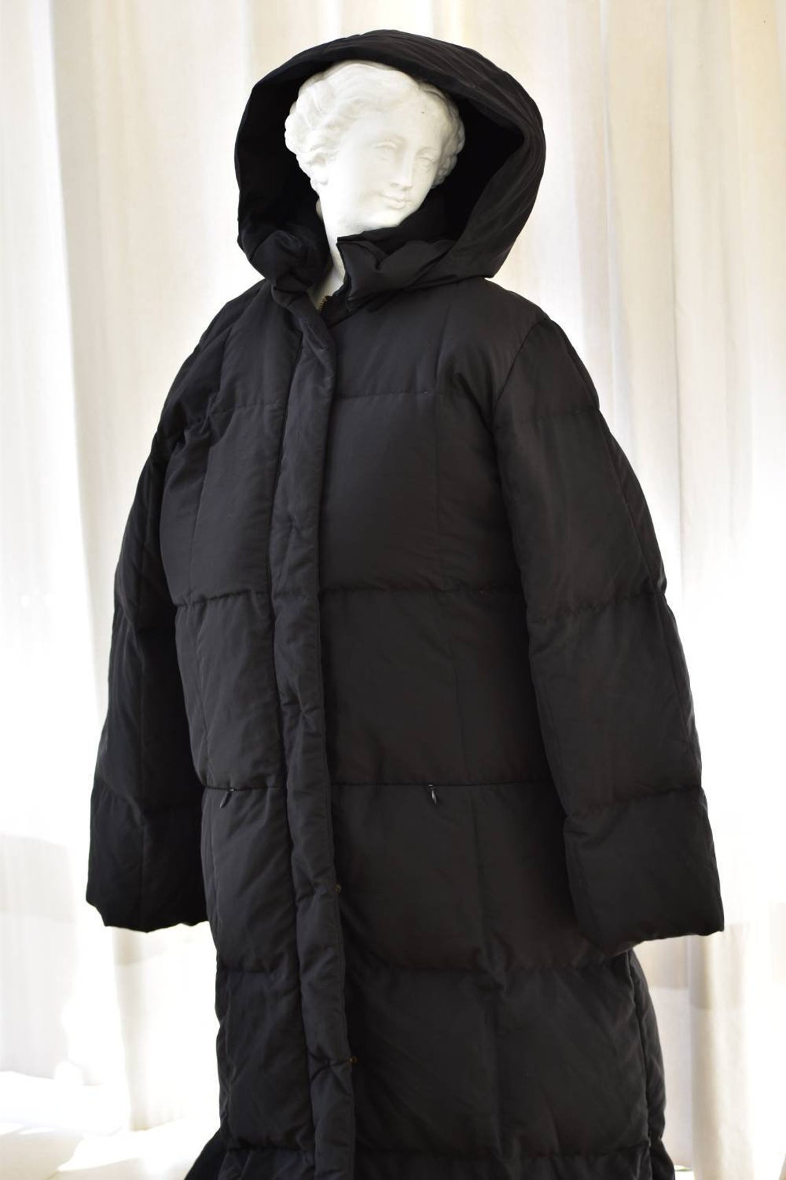 mara black puffer jacket