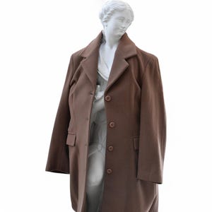 ARNYS PARIS Black Bespoke Coat. 60's French Haute Couture