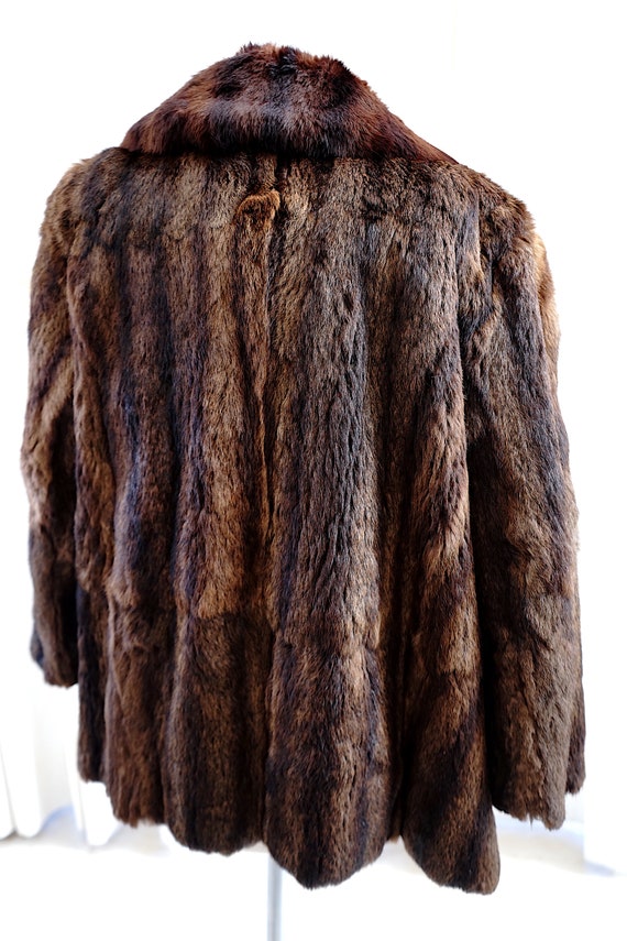 Real Fur Waist Length Jacket / Boho Fur Jacket |R… - image 7