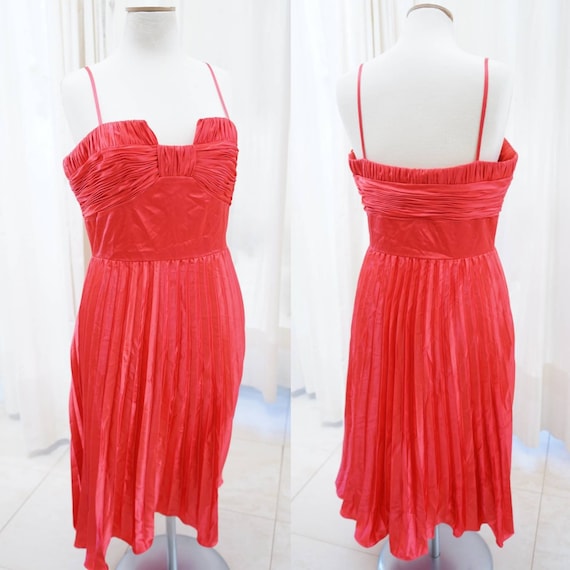 Vintage Passion Red Dress. Ruby Red Infinity Open… - image 1