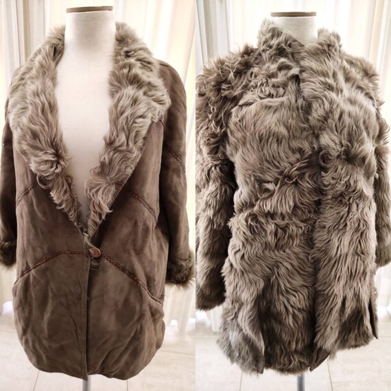 Vintage Shearling Coat 90s Sheepskin Thick Sheep Wool Vintage Shearling Coat 90s Sheepskin, How Much Does It Cost To Dry Clean A Sheepskin Coat